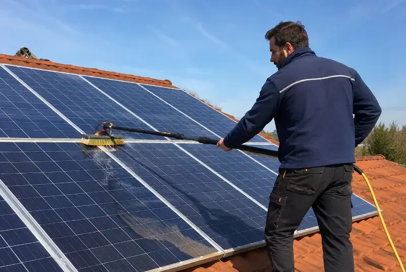 Nettoyage et entretien de panneaux solaires à Sainte-Julie