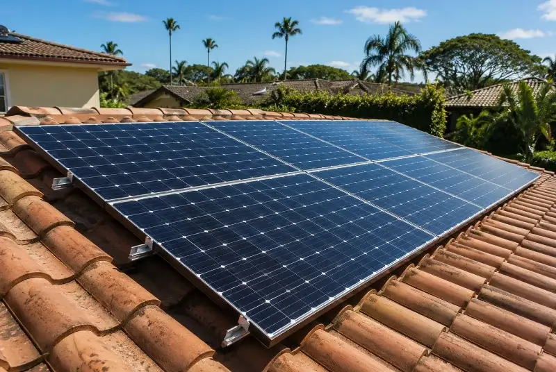 Installation de panneaux solaires à Sainte-Julie
